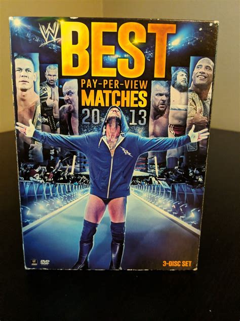 WWE Best Pay Per View Matches 2013 DVD 2013 3 Disc Set BUY 2 GET 1