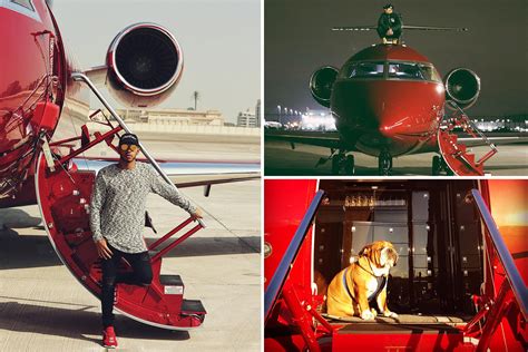 Lewis Hamilton Sells The £25m Candy Red Private Jet He Used To Fly Pet