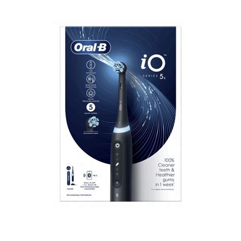 Buy Oral B Io Series S Ultimate Clean Electric Toothbrush Matt Black