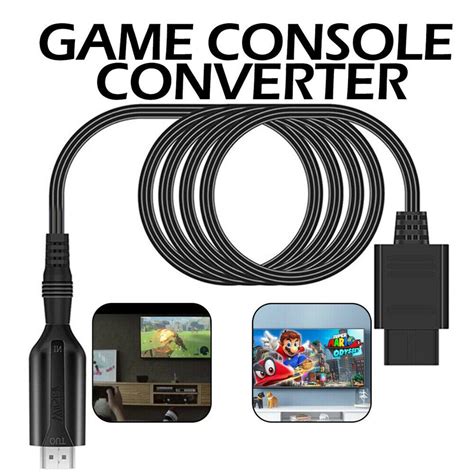 N64 To HDMI Converter Adapter HD Link Cable For Gamecube Super NGC SNES