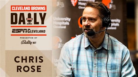 Nfl Network Host Chris Rose Joins The Show Cleveland Browns Daily 3