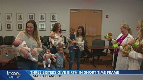 Three Sisters Give Birth Within One Month Youtube