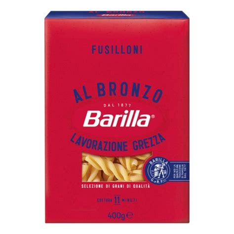 Fusilloni Barilla Al Bronzo 400gr