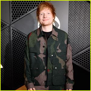 Ed Sheeran Goes Cool in Camouflage for Grammys 2024 | 2024 Grammys, Aaron Dessner, Ed Sheeran ...