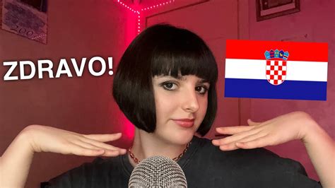 Asmr Teaching You Basic Croatian U Im Te Osnovni Hrvatski Youtube