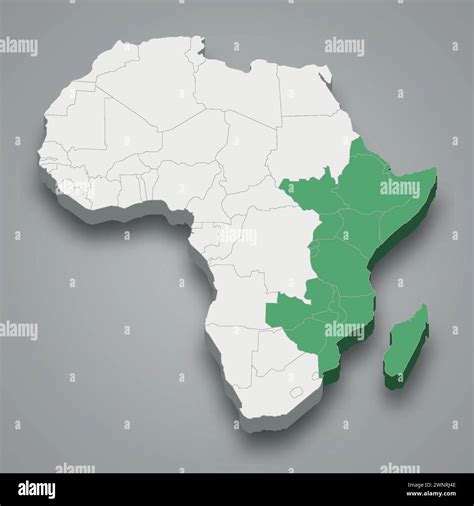 East Africa Map Outline Hi Res Stock Photography And Images Alamy