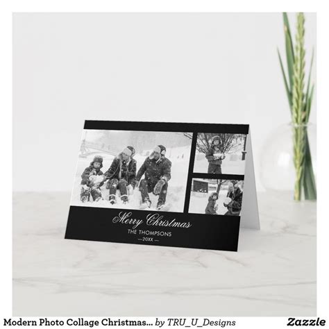 Personalized Photo Collage Christmas Cards