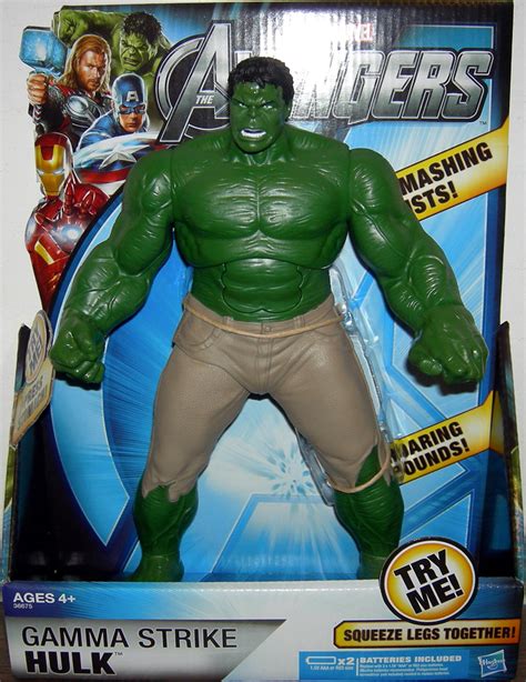 10 Inch Gamma Strike Hulk Avengers Light Pants Action Figure