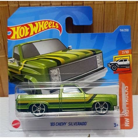 HOT WHEELS CHEVY SILVERADO Shopee Brasil