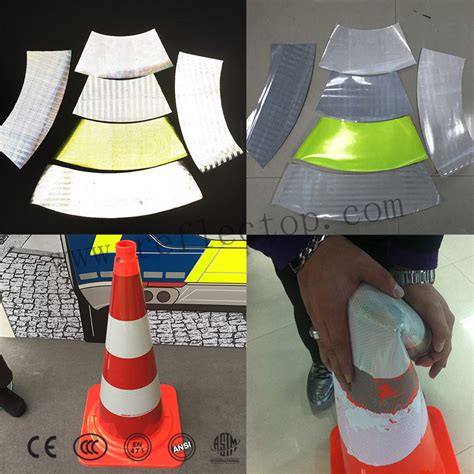 High Quality Reflective Film For Traffic Cone Sleeve Hard Prismatic