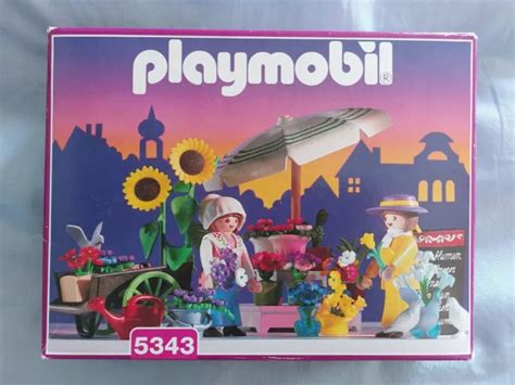 PLAYMOBIL 5343 MARCHANDE fleurs 1900 belle époque NEW VINTAGE OVP MISB