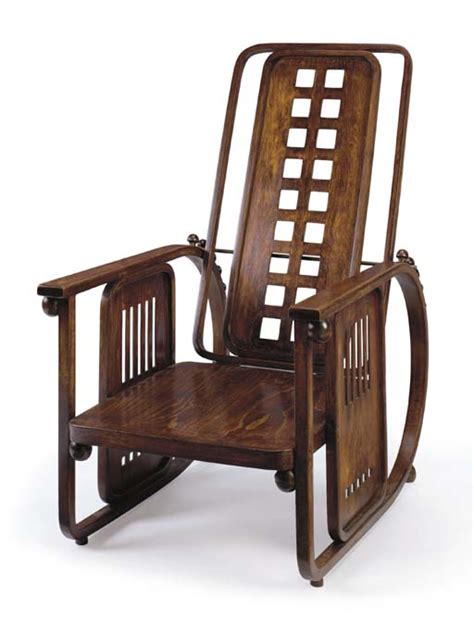 Josef Hoffmann 1870 1956 Sitzmaschine A Stained Beech And