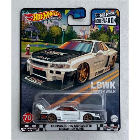 Hot Wheels LB ER34 超級剪影日產天際線 R34 蝦皮購物