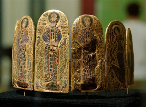 Made in Constantinople in 1401, the Monomachus Crown is one of the only two surviving Byzantine ...