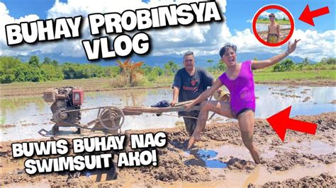 Buhay Probinsya Vlog Buwis Buhay Nag Swimsuit Ako Laptrip Hahaha Youtube