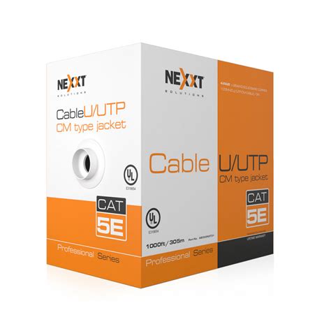 Compra Nexxt Solutions Bobina De Cable Cat5E UTP 305 Metros