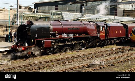 LMS Princess Coronation Class 6233 Duchess of Sutherland at Carlisle ...