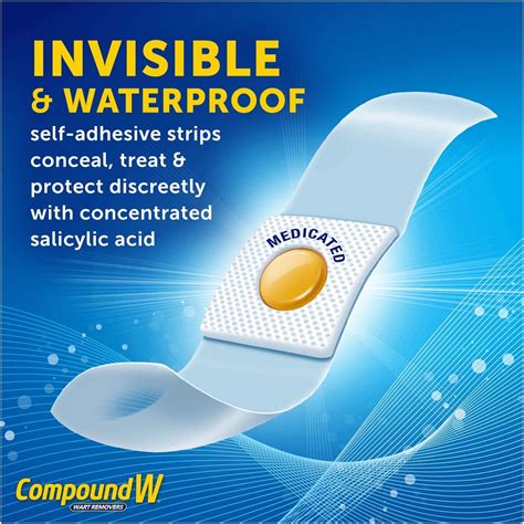 Compound W One Step Pads Salicylic Acid Wart Remover 14 Pads 2 Pack