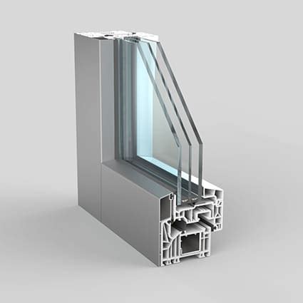 Schuco PVC Windows With High Insulating Performance Aluser Milano