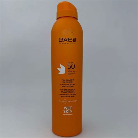 BABE SUN TRANSPARENT WET SKIN SPF 50 200ml Zdravkoteka