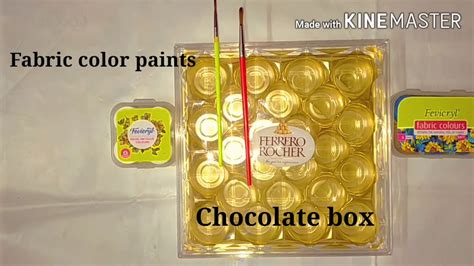 Crafts Ideas With Ferrero Rocher Box Wall Decor With Empty Chocolate