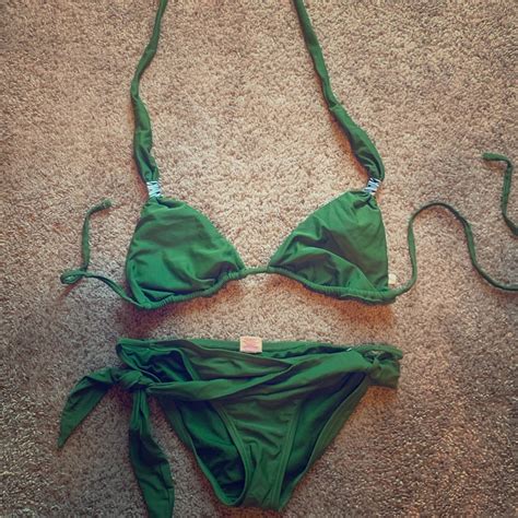 Army Green Xhilaration Bikini Set Gem