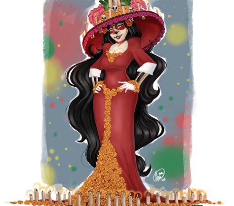 La Muerte Book Of Life Fanart By Oddfeline On Deviantart