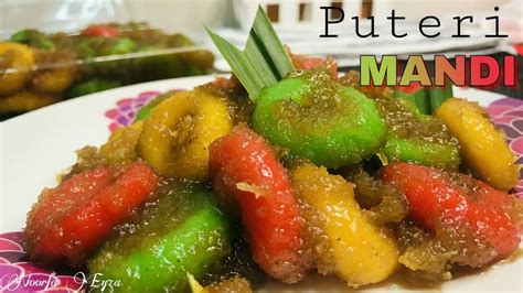 Puteri Mandi Kuih Tradisional Kelantan Youtube