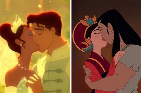 Mulan 2 Mulan And Shang Kiss