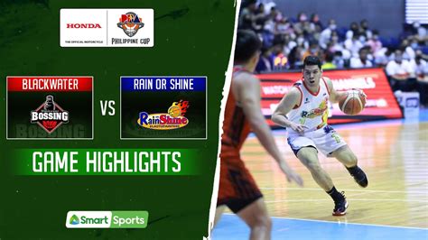 RAIN OR SHINE Def BLACKWATER Honda 47th Season PBA Philippine Cup