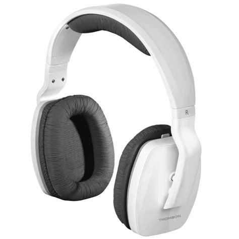 Casque Audio TV Sans Fil WHP3311W Noir Ou WHP3311BK Blanc Thomson