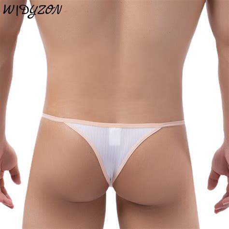 Gay Underwear Men Thongs Jockstrap Men Solid G Strings Thong Underwear Sissy Tanga Hombre