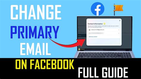 How To Change Primary Account In Facebook Full Guide YouTube