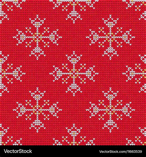 Christmas sweater pattern Royalty Free Vector Image