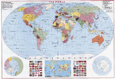 Classroom World Map World Wall Map