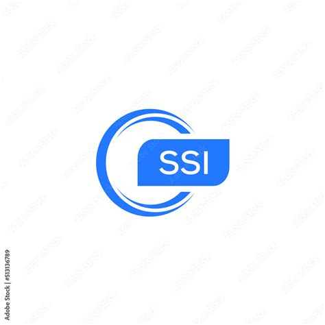 SSI letter design for logo and icon.SSI typography for technology, business and real estate ...