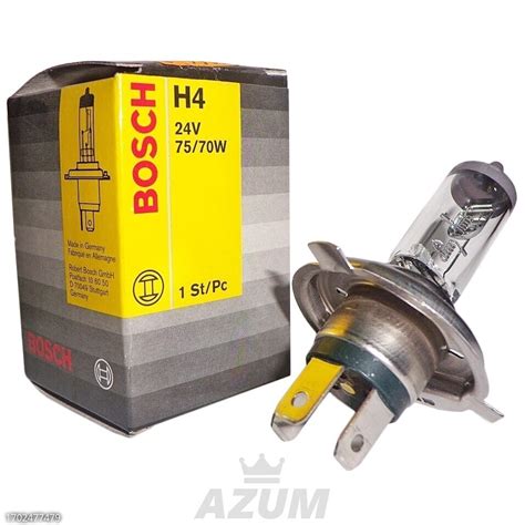 Bosch Halogen lamp Trucklight H4 24V 75/70W 1987302441 buy from AZUM ...