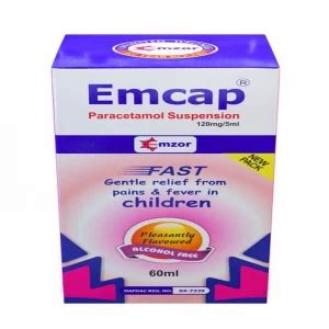 Emcap Paracetamol Suspension Onehealthng