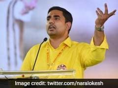 Lok Sabha Elections 2019 Nara Lokesh Names Father Chandrababu Naidu In