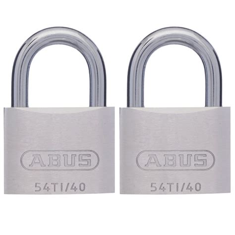 Abus Titalium Padlocks Ti Twin Pack Keyed Alike Elocksmith