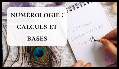 La Num Rologie Des Pr Noms Et Des Noms Outils Inclus