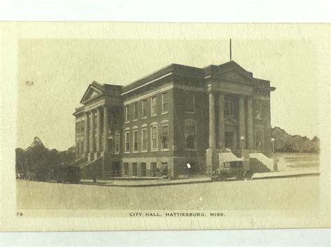 City Hall - 100 Years - City of Hattiesburg