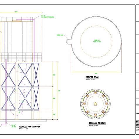 Water Tower Design Drawings