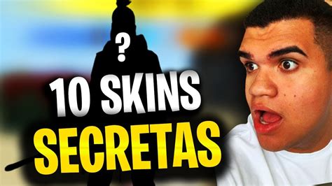 TOP 10 SKINS MAIS RARAS DO FREE FIRE NINGUÉM TEM YouTube