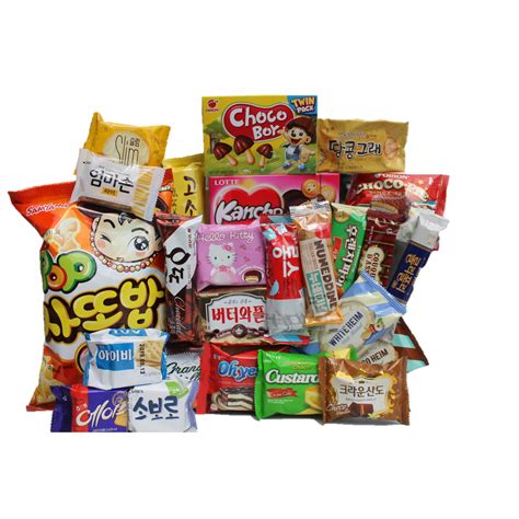 KOREAN PREMIUM SNACK BOX_Assorted Package Popular Deluxe Korean Brand ...