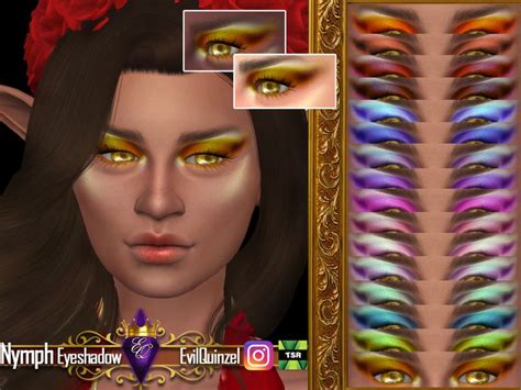 EvilQuinzel S Nymph Eyeshadow In 2024 Sims 4 Anime Sims 4 Sims 4 Cc