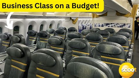 ScootPlus Premium Economy Review With Scoot YouTube