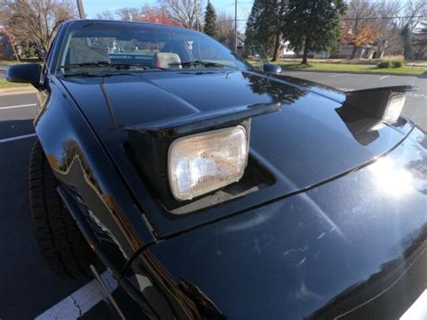 1987 Pontiac Fiero Gt Black Automatic Transmision