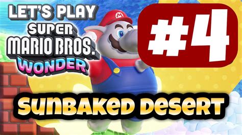 Sunbaked Desert World Super Mario Bros Wonder Any Playthrough