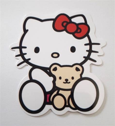 Sanrio Cartoon Cat Decal Hello Kitty Pick Your Etsy In 2022 Cat